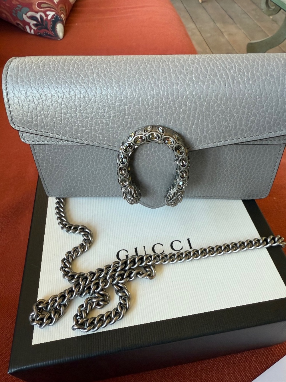 Authentic Gucci Dionysus with Crystal Tiger